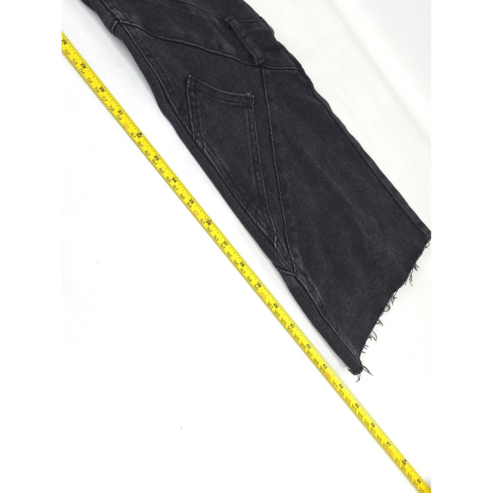 Rockstar Original Jeans XL Wynter Black Super Stacked Flare Cargo Pockets NWT - Picture 12 of 13